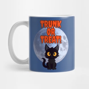 Cute Halloween black cat Trunk or treat 2023 Mug